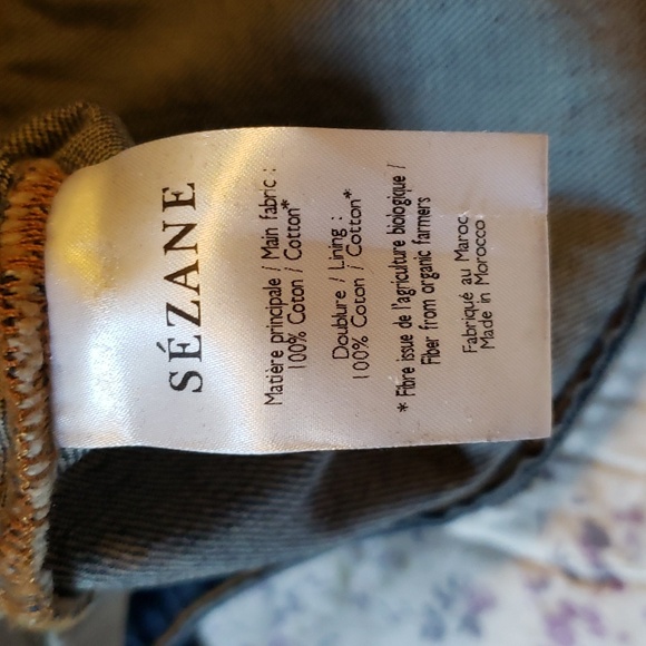 Sezane Serge Dark Denim size 38/6 - Picture 4 of 11
